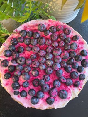 Vegan gluten free cheesecakes  at Happy Zoe Vegan Bakery in Brooklyn