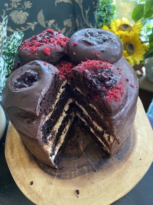 Vegan birthday cakes  at Happy Zoe Vegan Bakery in Brooklyn