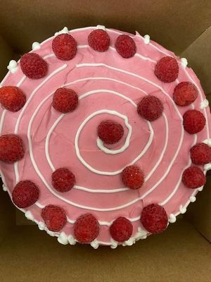 Vegan gluten free birthday cakes  at Happy Zoe Vegan Bakery in Brooklyn