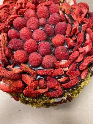 Vegan birthday cakes  at Happy Zoe Vegan Bakery in Brooklyn