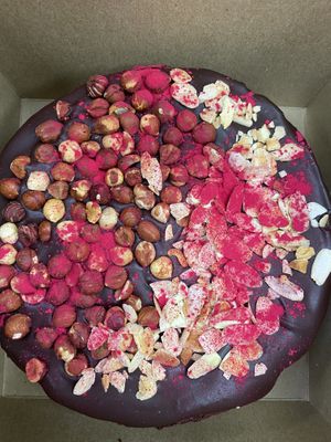 Vegan gluten free cheesecake  at Happy Zoe Vegan Bakery in Brooklyn