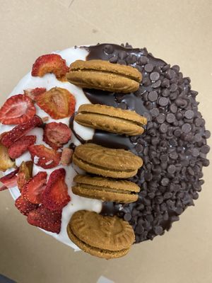 Vegan birthday cakes  at Happy Zoe Vegan Bakery in Brooklyn