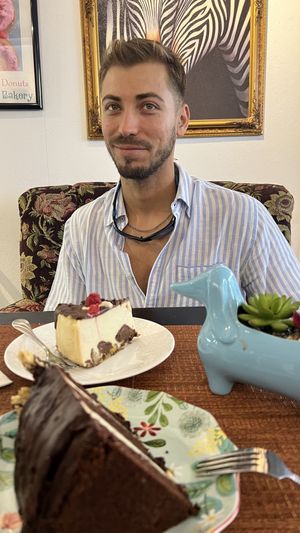   at Happy Zoe Vegan Bakery in Brooklyn