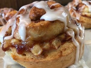 Vegan apple rolls   at Happy Zoe Vegan Bakery in Brooklyn