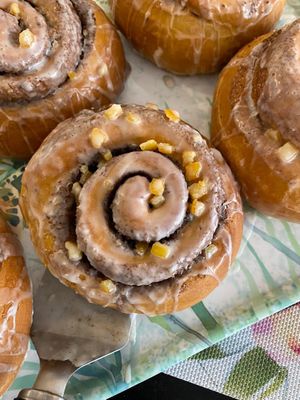 Vegan rolls   at Happy Zoe Vegan Bakery in Brooklyn