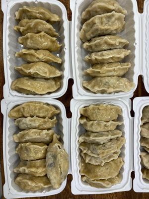 Vegan Pierogies   at Happy Zoe Vegan Bakery in Brooklyn