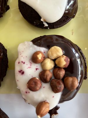 Vegan gluten free donuts   at Happy Zoe Vegan Bakery in Brooklyn