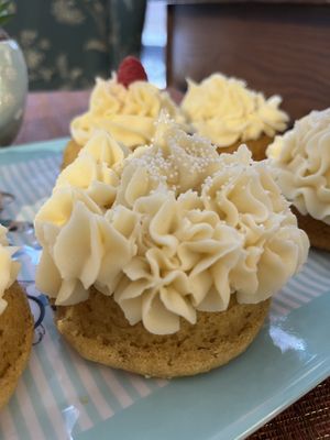 Vegan gluten free donut cupcakes   at Happy Zoe Vegan Bakery in Brooklyn