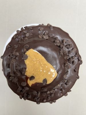 Vegan peanut butter cake   at Happy Zoe Vegan Bakery in Brooklyn