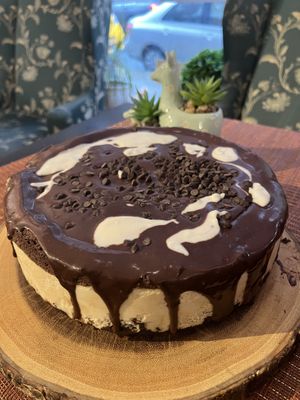 Vegan gluten free cheesecake   at Happy Zoe Vegan Bakery in Brooklyn