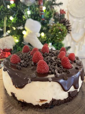 Vegan gluten free cheesecakes   at Happy Zoe Vegan Bakery in Brooklyn