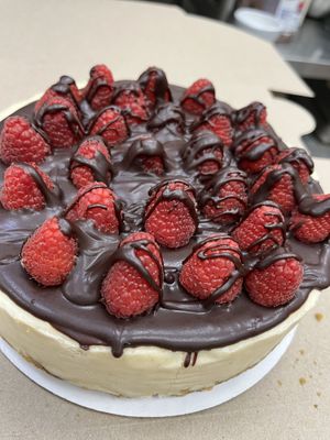 Vegan gluten free cheesecake   at Happy Zoe Vegan Bakery in Brooklyn