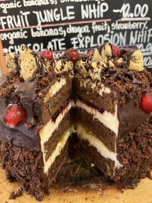 Vegan birthday cakes #vegancake #birthday #veganuary  #Veganuary at Happy Zoe Vegan Bakery in Brooklyn