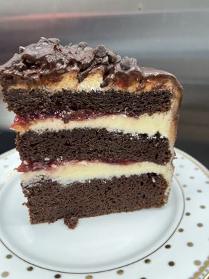 Vegan cake   at Happy Zoe Vegan Bakery in Brooklyn