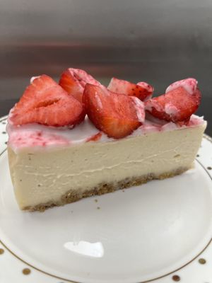 Vegan gluten free cheesecake   at Happy Zoe Vegan Bakery in Brooklyn
