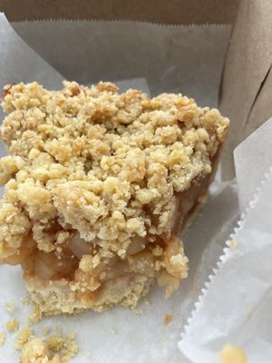 Apple pie  at Happy Zoe Vegan Bakery in Brooklyn