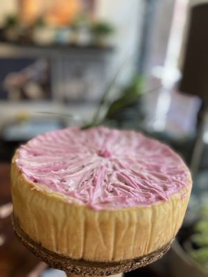 Vegan gluten free cheesecake! No nuts!   at Happy Zoe Vegan Bakery in Brooklyn