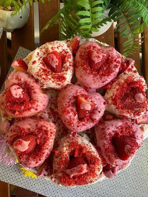 Vegan magic cakes   at Happy Zoe Vegan Bakery in Brooklyn