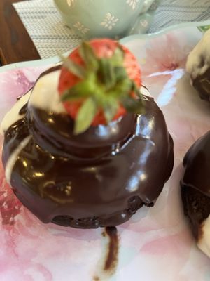Vegan gluten free donuts   at Happy Zoe Vegan Bakery in Brooklyn