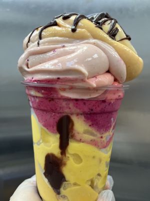 Raw vegan whips   at Happy Zoe Vegan Bakery in Brooklyn