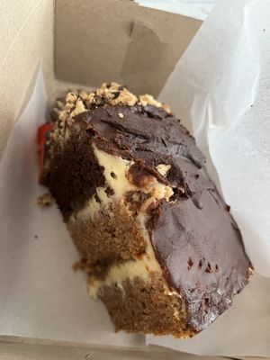 Chocolate carrot cake   at Happy Zoe Vegan Bakery in Brooklyn