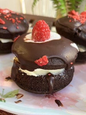 Vegan gluten free whoopie pie   at Happy Zoe Vegan Bakery in Brooklyn