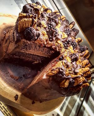   at Happy Zoe Vegan Bakery in Brooklyn