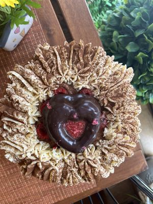 Vegan tiramisu cake   at Happy Zoe Vegan Bakery in Brooklyn