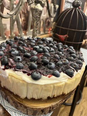 Vegan gluten free cheesecake   at Happy Zoe Vegan Bakery in Brooklyn