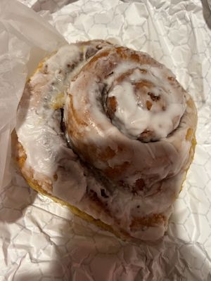 VEGAN Cinnamon Bun   at Happy Zoe Vegan Bakery in Brooklyn