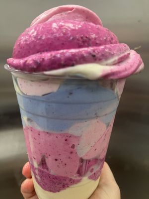 Raw vegan banana sugar free whips! So delicious and healthy! No sugar!   at Happy Zoe Vegan Bakery in Brooklyn