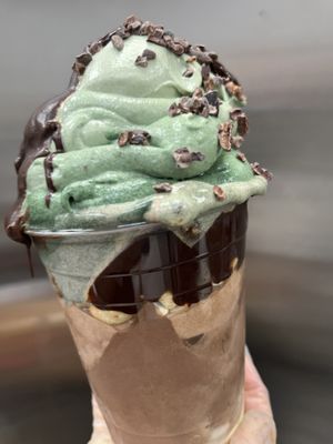 Raw vegan banana whips!   at Happy Zoe Vegan Bakery in Brooklyn