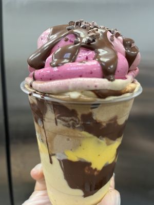 Raw vegan banana whips!   at Happy Zoe Vegan Bakery in Brooklyn