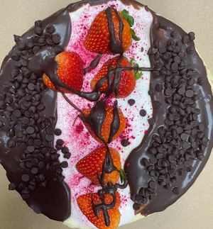 Vegan gluten free cheesecakes   at Happy Zoe Vegan Bakery in Brooklyn