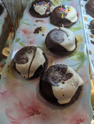  at Happy Zoe Vegan Bakery in Brooklyn