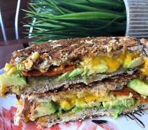 Vegan Panini  at Happy Zoe Vegan Bakery in Brooklyn