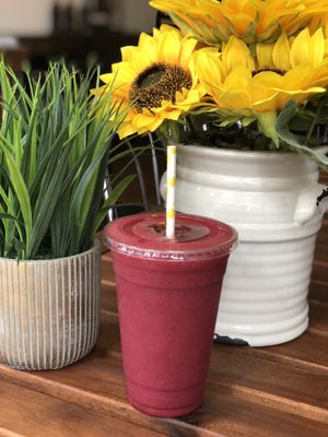 Vegan Smoothies - new !!! at Happy Zoe Vegan Bakery in Brooklyn