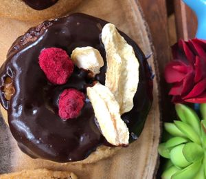 Vegan Gluten Free Donuts  at Happy Zoe Vegan Bakery in Brooklyn