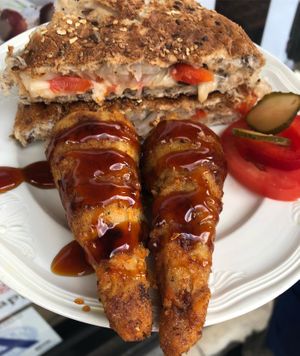 Vegan combo-100%vegan  at Happy Zoe Vegan Bakery in Brooklyn