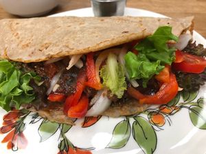 Vegan Gluten Free Crepes  at Happy Zoe Vegan Bakery in Brooklyn