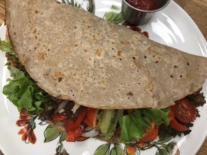 Vegan Gluten Free Crepes  at Happy Zoe Vegan Bakery in Brooklyn