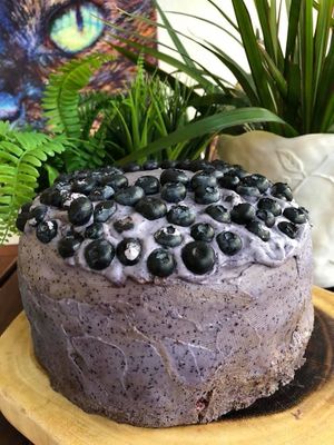 #birthdaycakes #veganbakery at Happy Zoe Vegan Bakery in Brooklyn