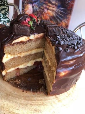 Vegan Birthday Cakes - 100% Vegan and Cruelty Free  at Happy Zoe Vegan Bakery in Brooklyn