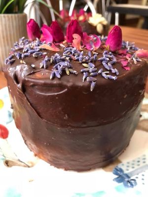 Vegan Mini cake  at Happy Zoe Vegan Bakery in Brooklyn