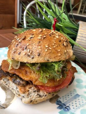 Vegan Power Sandwich  at Happy Zoe Vegan Bakery in Brooklyn