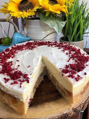 Vegan Cheesecakes  at Happy Zoe Vegan Bakery in Brooklyn