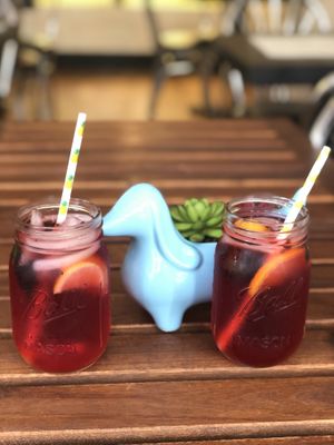 Unsweetened Iced Teas at Happy Zoe Vegan Bakery in Brooklyn