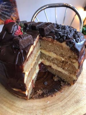 Vegan Birthday Cakes  at Happy Zoe Vegan Bakery in Brooklyn