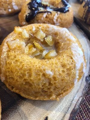 Vegan Gluten Free Pumpkin Donuts  at Happy Zoe Vegan Bakery in Brooklyn