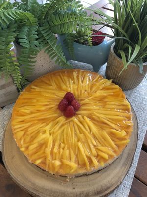 Vegan Cheesecake  at Happy Zoe Vegan Bakery in Brooklyn